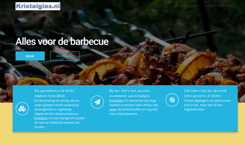 Alles voor de barbecue