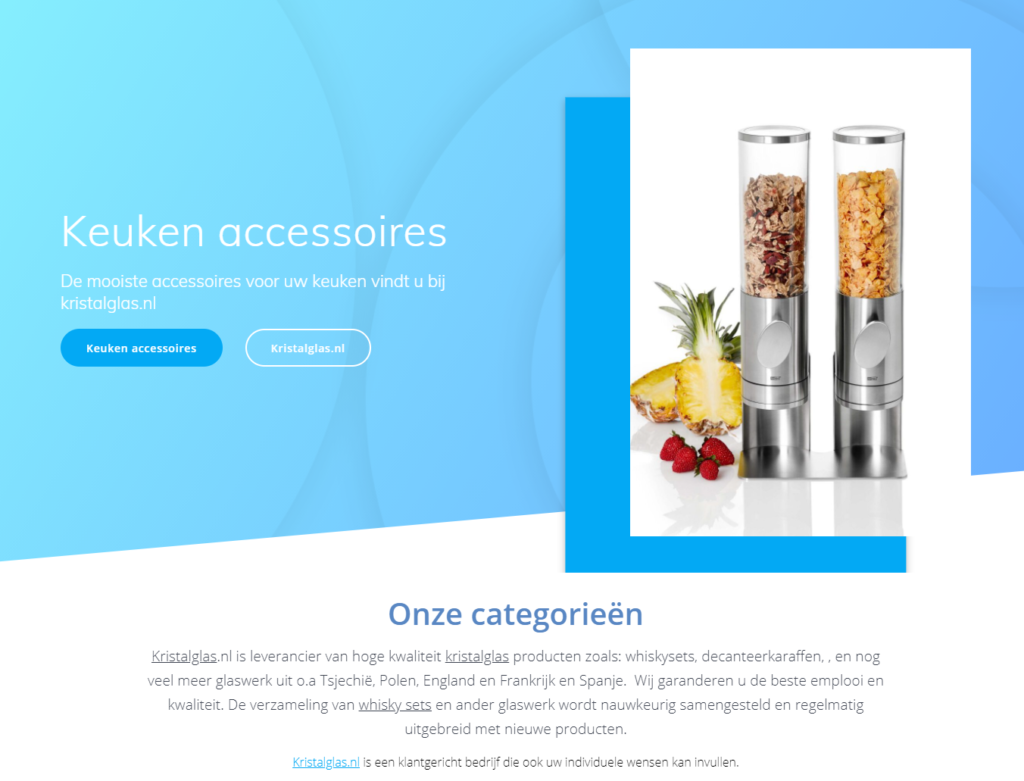 Keuken accessoires